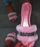 BARBIE DOLL SLIPPERS - WalkingNStyle Boutique