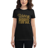 Women's short sleeve t-shirt - WalkingNStyle Boutique